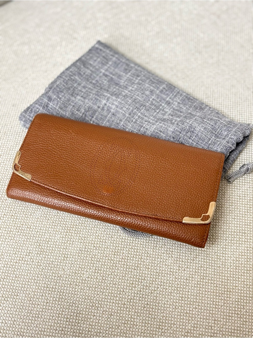 cartier marcello leather wallet